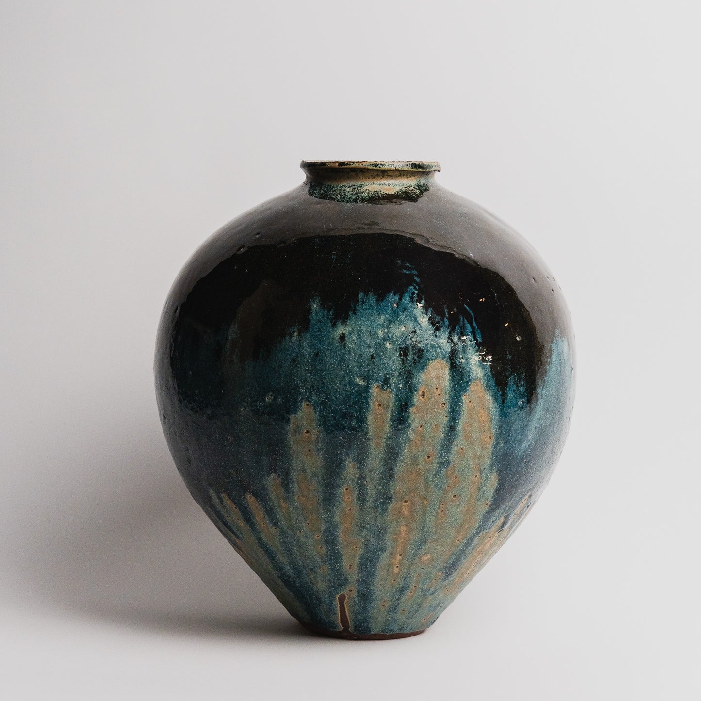 Large handbuilt vase