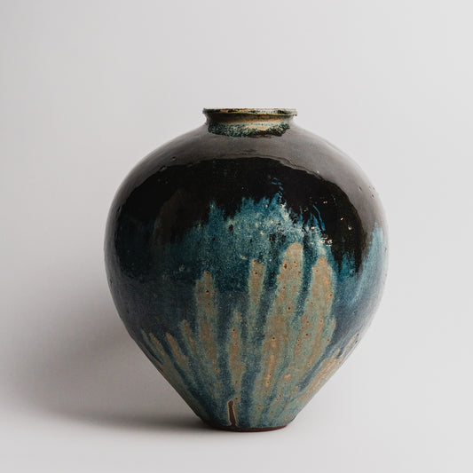 Large handbuilt vase