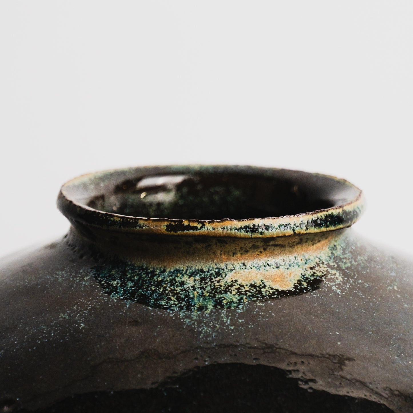 Large handbuilt vase