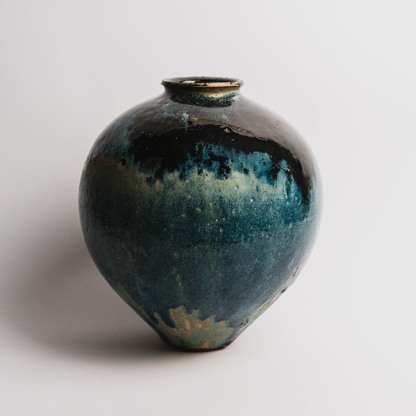 Large handbuilt vase