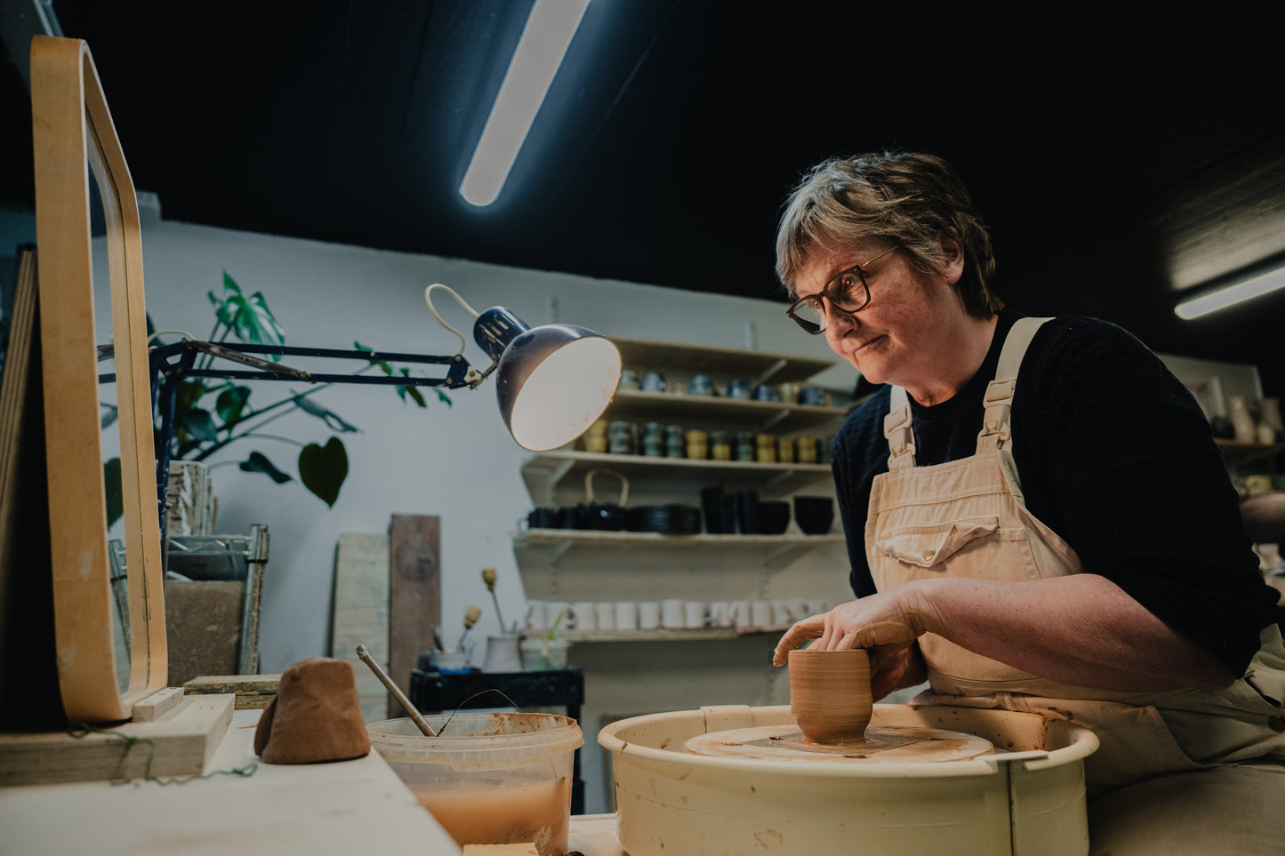 Intermediate Potter's Wheel Fall 2025 / Framhaldsnámskeið í rennslu haust 2025 -  Tuesday evening 12 weeks