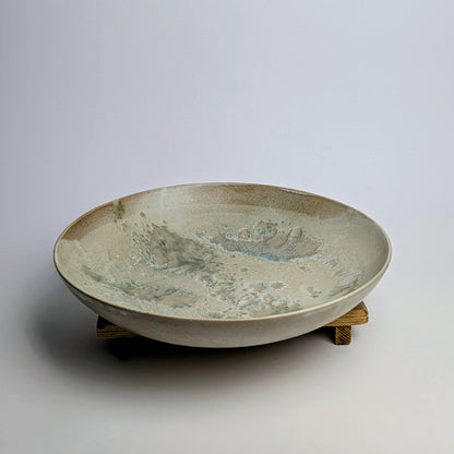 Large stoneware platter