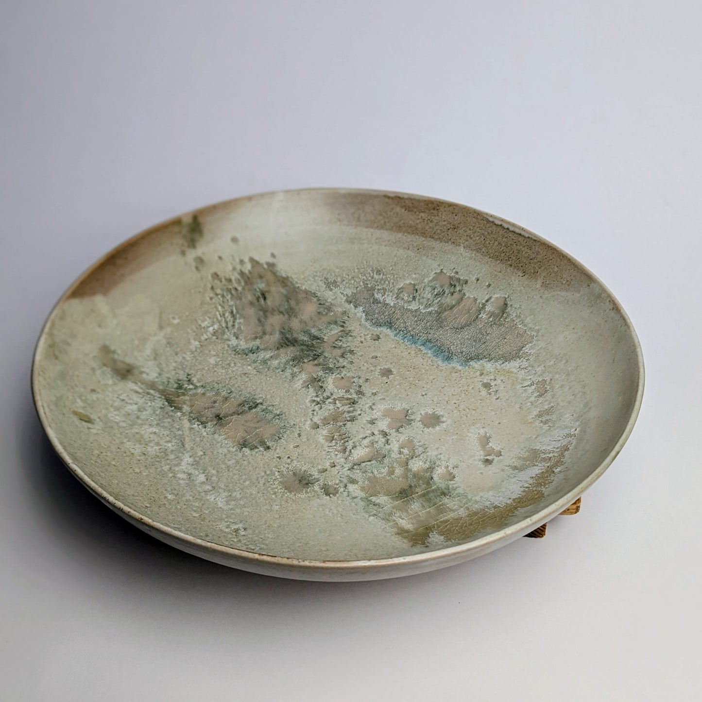 Large stoneware platter